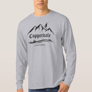 T-shirt Retro Coppervale Ski Adventure
