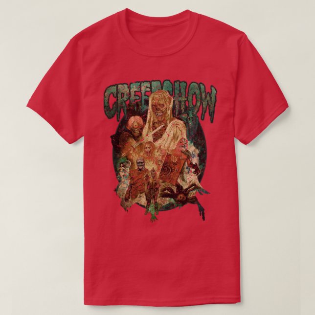 T-shirt RETRO CREEPSHOW TShir (Design devant)