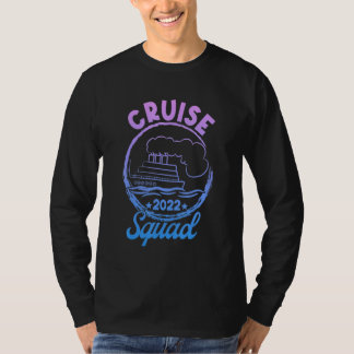 T-shirt Retro Cruise Squad 2022  Matching For Family & Fri