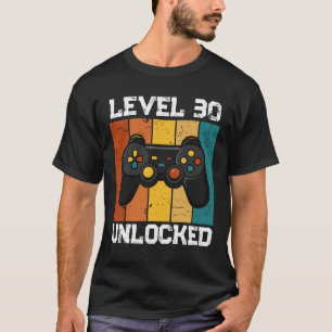 T-shirt Retro Custom 30th Gaming Anniversaire