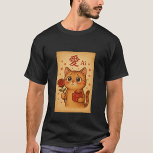 T-shirt Retro Cute Animal Art - Imprimantes amusantes et é