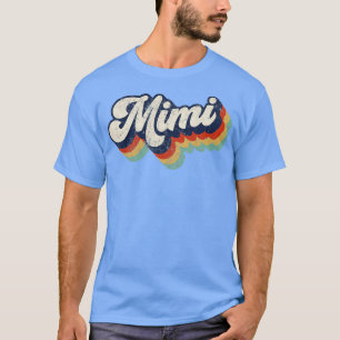 T-shirt Rétro Cute Mimi pour grand-mère Meilleur Mimi Ever