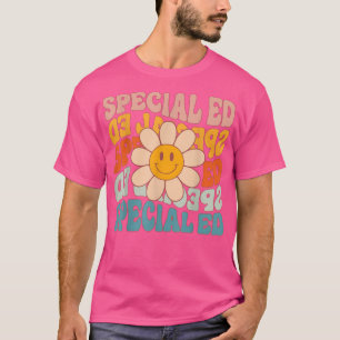 T-shirt Retro Daisy Enseignant de l'enseignement spécial S
