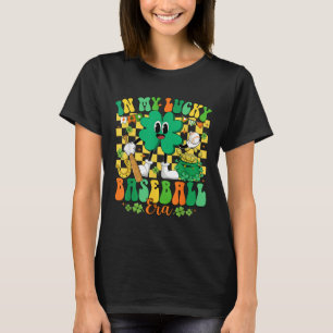 T-shirt Retro Dans Mon Lucky Baseball Era St Patrick Day B