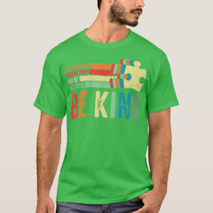 T-shirt Rétro Dans Un Monde Où Vous Pouvez Être N'Importe