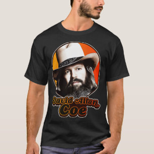 T-shirt Retro David Allan Coe Hommage