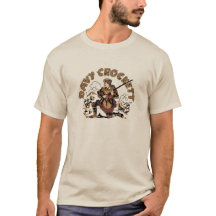 T-shirt Retro Davy Crockett
