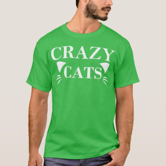 T-shirt Rétro de Crazy Cats