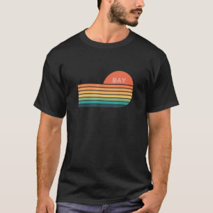 T-shirt Rétro de la baie de Hanalei