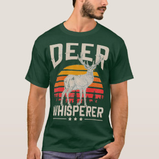 T-shirt Retro Deer Whisperer Hunting Vintage Venin For Hun