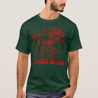 T-shirt Retro Defunct 80s Las Vegas Ski Club