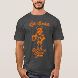 T-shirt Retro Defunct Lyle Alzados Restaurant Lounge Disco