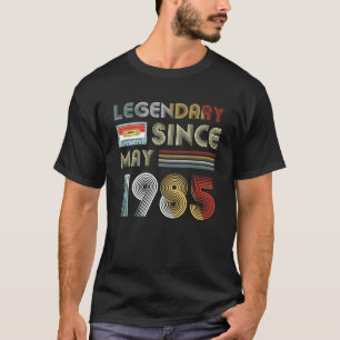 T-shirt Rétro depuis mai 1985 trente-quatrième