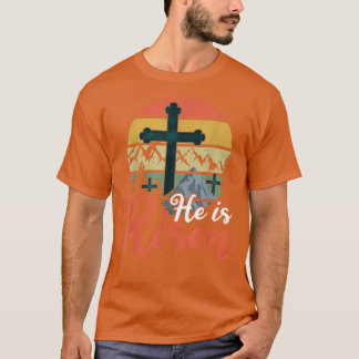 T-shirt Rétro Dieu Jésus Il Reste chrétien 2022 Joyeux Est