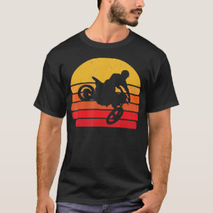 T-shirt Retro Dirt Bike Rider Vintage MX Motocross Superbe