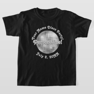 T-shirt Retro Disco Ball PERSONNALISÉ