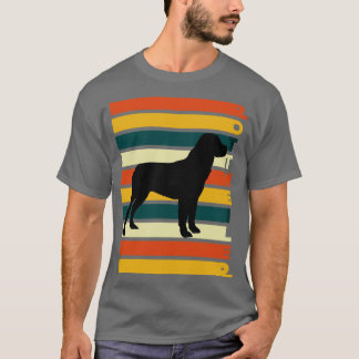 T-shirt Retro Dog Gift Chig race Rottweiler
