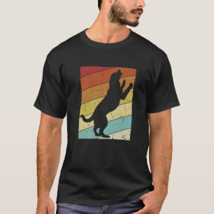 T-shirt Retro Dogfather Dog Daddy Dog Mama Dog Lover Dog