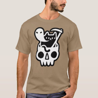 T-shirt Rétro Doom Cat