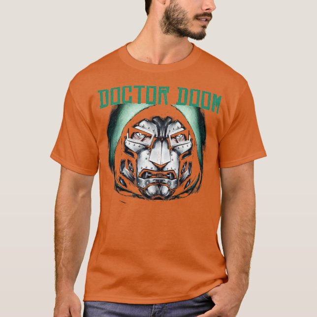 T-shirt Retro Dr Doom (Devant)