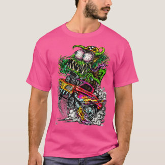 T-shirt Retro Drag Racing Hot Rod gasser