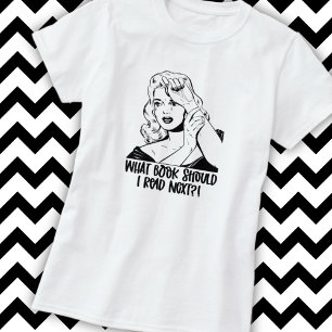 T-shirt Retro Drama Reading Lover Mème