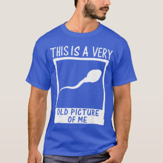 T-shirt Rétro Drôle Ceci est une très vieille photo de moi