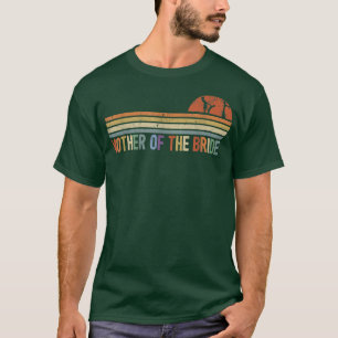 T-shirt Rétro drôle de femme mère de la mariée mariage mam