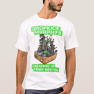T-shirt Retro Dropkick Murphys Diffusant De Boston 20