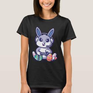 T-shirt Retro Easter Video Game Easter Gaming Graphics Hap