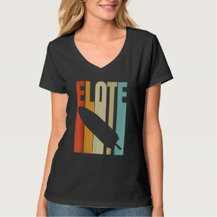 T-shirt Retro Elote Street Food Corn mexicain