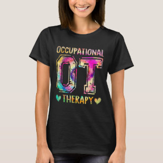 T-shirt Retro ergothérapie Vintage OT Cravate de vie Dy