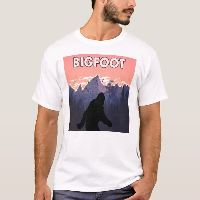 T-shirt rétro essentiel BIGFOOT (Devant)
