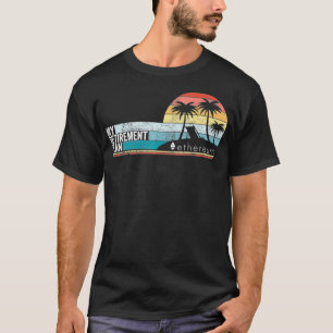 T-shirt Rétro Ethereum Mon plan de retraite Crypto Drôle E