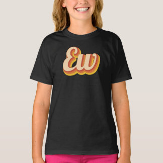 T-shirt Retro Ew