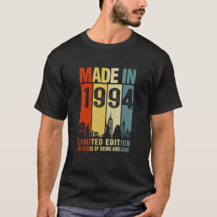 T-shirt Rétro Fait En 1994 29 Ans D'Être Étonnant