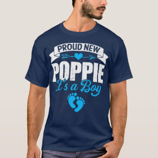 T-shirt Retro Famille Fière Nouveau Poppie C'est un garçon