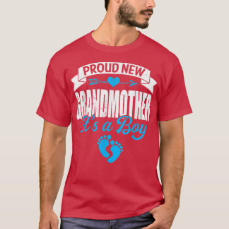 T-shirt Retro Famille Fière Nouvelle Grand-mère C'est Un G