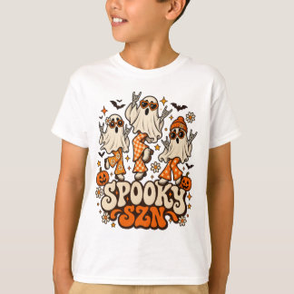 T-shirt Retro Fantomatique SZN Fantômes | Halloween Groovy