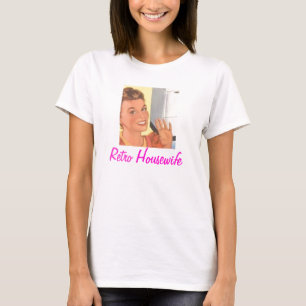 T-shirt Rétro femme au foyer
