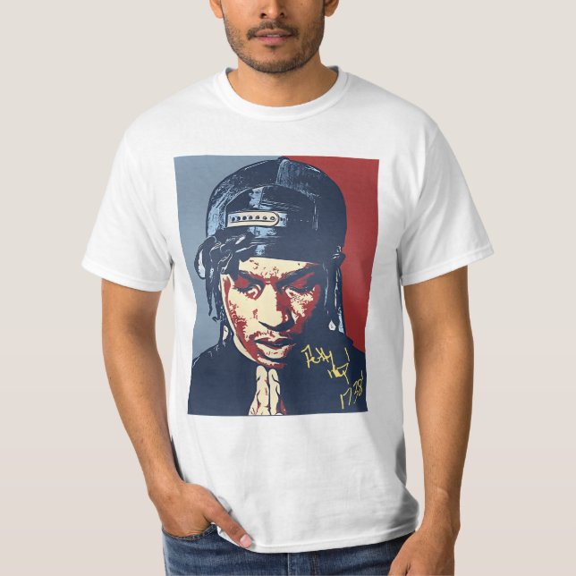 T-shirt Rétro Fetty Wap (Devant)