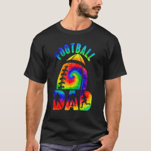 T-shirt Retro Football Papa Famille Correspondance Tie Dye