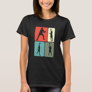 T-shirt Retro Frisbee Ultimate Frisbee Player Disque Sport