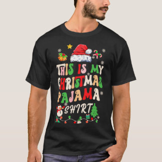 T-shirt Retro Funky Père Noël Xmas Hommes Femmes C'Est Mon