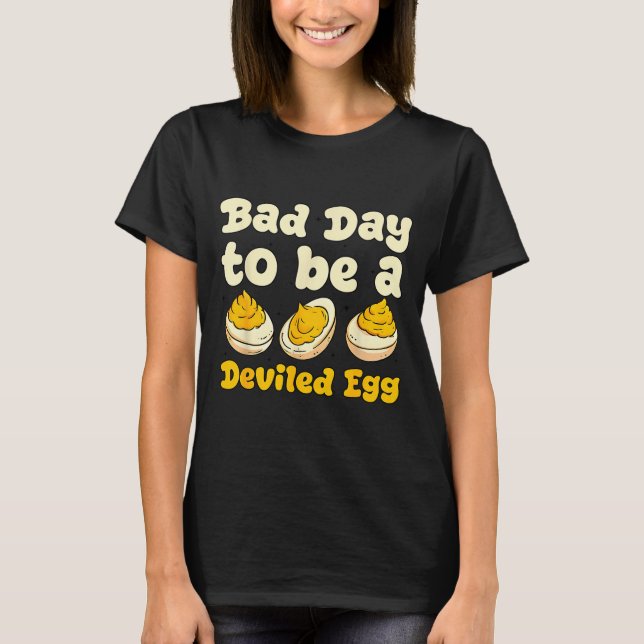 T-shirt Retro Funny Thanksgiving Dinner Bad Day To Be A De (Devant)