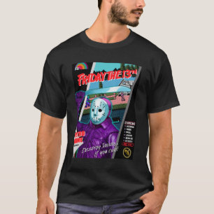 T-shirt Retro Game Series Vendredi le 13ème Relaxed Fit