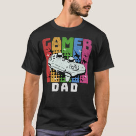 T-shirt Retro Gamer Papa