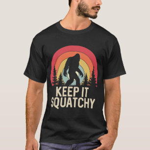 T-shirt Retro Gardez-le squatté