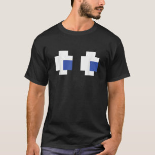 T-shirt Retro Ghost Eyes des Jeux d'Arcade des années 80