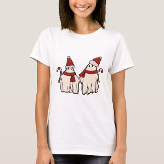 T-shirt Retro Ghost Père Noël Noël Noël Noël Noël Noël Noë